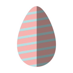 egg easter icon image, vector illustration design