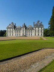Fototapeta na wymiar Frankreich, Fluß Loire und Cher Departement Loir, Loireschloss Cheverny, UNESCO Weltkulturerbe