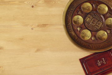 Pesah celebration concept (jewish Passover holiday)