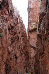 Standley chasm,central Australia.