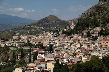 Fototapeta na wymiar Taormina City, Sicily, Italy