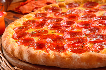 Pepperoni pizza