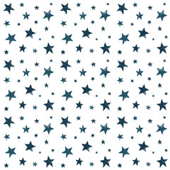 Textured stars background, pattern, wallpaper. Grunge space halftone texture. Blue galaxy star set - 136461504