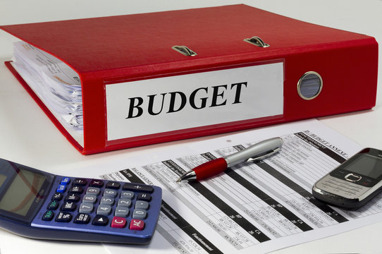 Classeur rouge budget