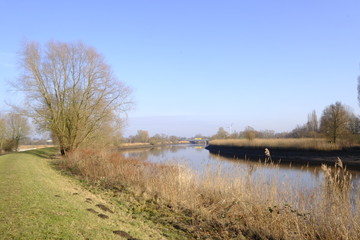 Winterimpressionen an der Lesum in Bremen