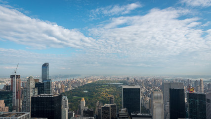 Obraz na płótnie Canvas Aerial view of Central Park