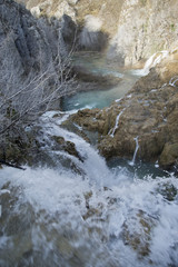 Big Waterfall in Plitvice National park