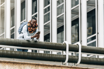 Businessman in the Street.