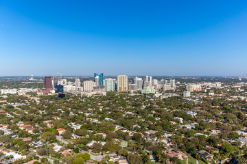 Fototapeta premium Aerial Fort Lauderdale, Florida
