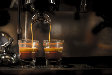 Coffee by Espresso machine maker.