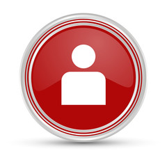 Roter Button - Person