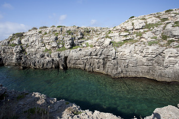 THE ROCKS AND THE SEA