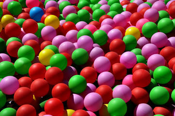  background and texture of colorful balloons bright colors