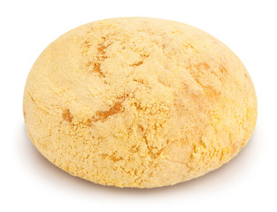 bread with corn flour on