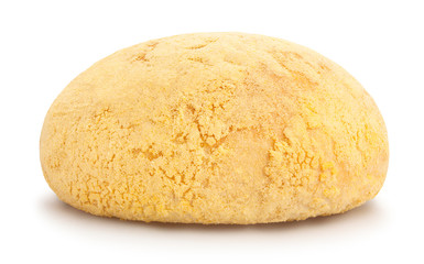 bread with corn flour on