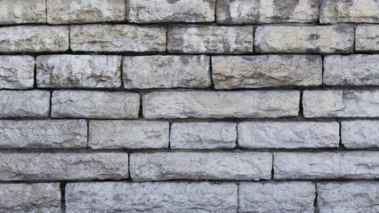 grey stone brick wall texture