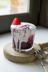 yogurt fresas