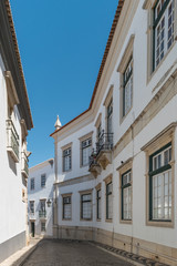 Fototapeta na wymiar Old city center of Faro, Algarve, Portugal