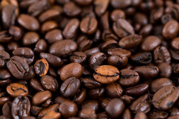 Brown Coffee bean background