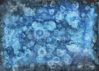 Watercolor abstract painting.