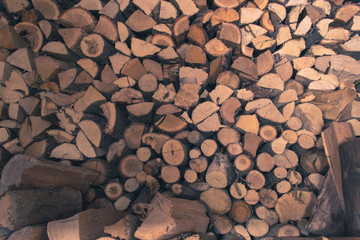 firewood stack background