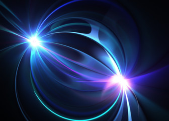 Shining   Glowing Plasma Background - Fractal Art