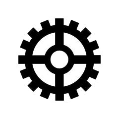gear machine isolated icon vector illustration design