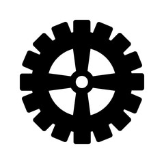 Obraz premium gear machine isolated icon vector illustration design