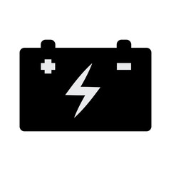 car battery isolated icon vector illustration design