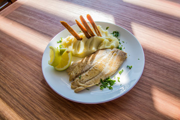Amazing eye appealing lunch in Chile 