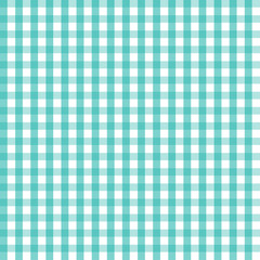 vector illustration of blue checkered tablecloth