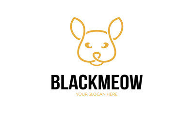 Black Meow Logo