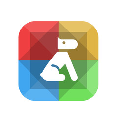 Origami App Button