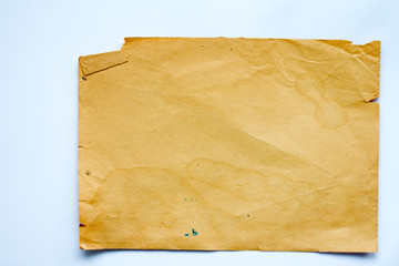 Old paper sheet.
