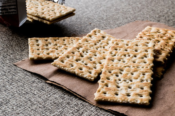 Crispy Rye Bread Crackers (low calories)