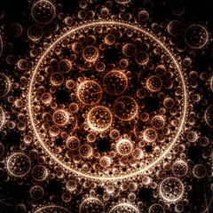 Fractal Abstract  Bubbles  Background - Fractal Art  