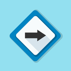Right Arrow Sign illustration