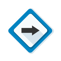 Right Arrow Sign illustration