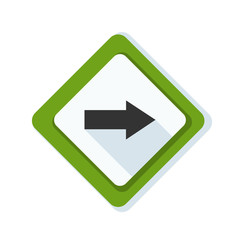 Right Arrow Sign illustration