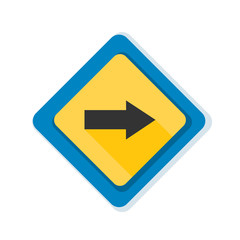 Right Arrow Sign illustration