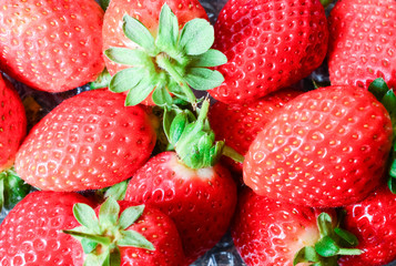 strawberry closeup