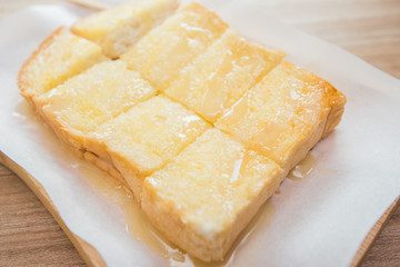 condensed milk sugar toast, condensed milk sugar bread