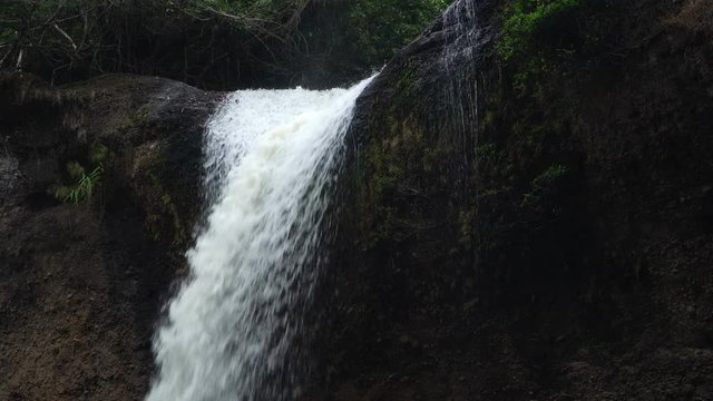 Haew Suwat Waterfall. famous 20 meter waterfall from Leonardo DiCaprio's The Beach
