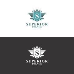 superior logo in vector