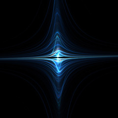 Fototapeta premium Fractal Shining Weaves - Fractal Background- Fractal Art