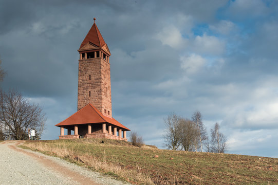 Nowa Ruda, observation tower on the top of St. Anne