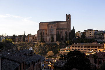 Fototapeta na wymiar Siena view