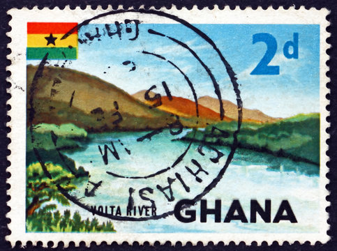 Postage Stamp Ghana 1967 Volta River