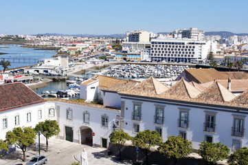 Fototapeta premium Faro, Portugal: cityscape