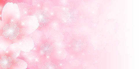 桜　春　花　背景